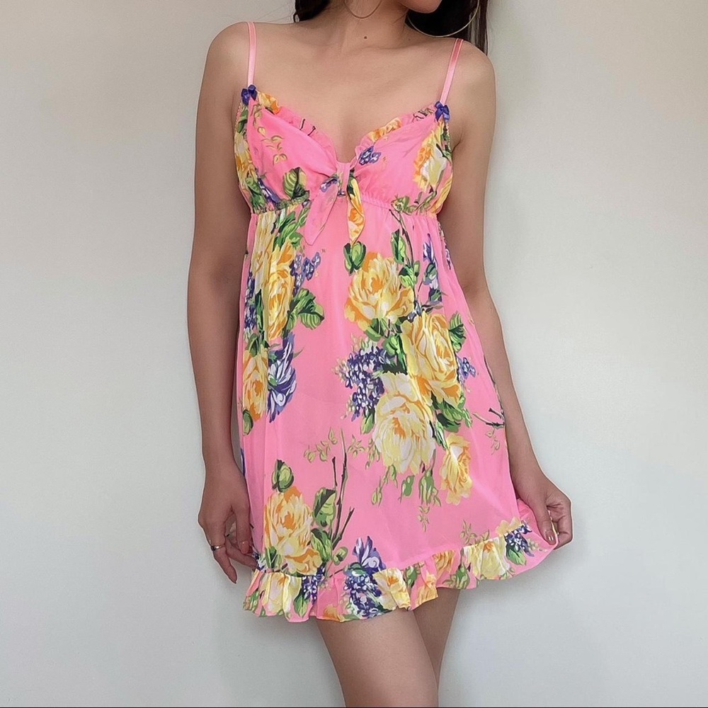 Betsey Johnson Chiffon Chemise